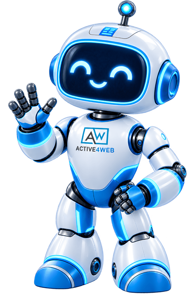 Active4Web AI Mascot