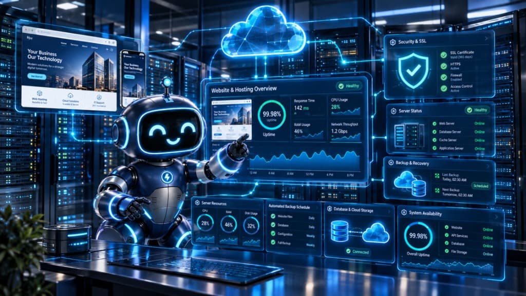 خدمات استضافة المواقع الإلكترونية